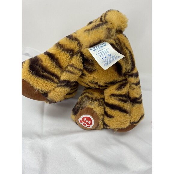 Build-A-Bear Retired Striped Tiger Cub 16" Plush Toy With Blue Eyes - Picture 5 of 5